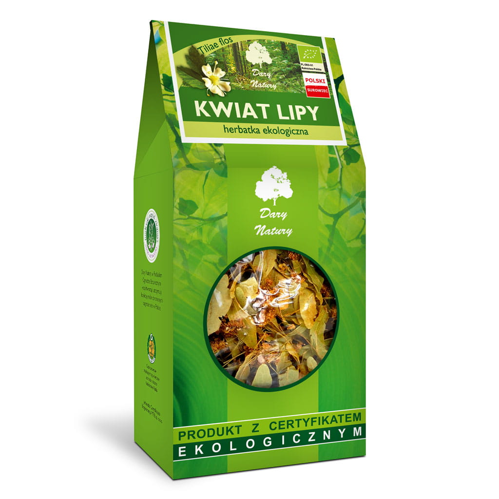 Herbata Kwiat Lipy BIO 30 g - Dary Natury