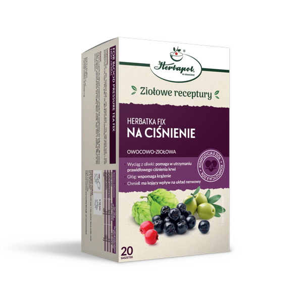 Herbata Na Ciśnienie fix (20 x 2 g) 40 g - Herbapol Kraków