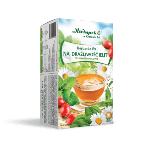 Herbata Na Drażliwość Jelit fix (20 × 2 g) 40 g - Herbapol Kraków