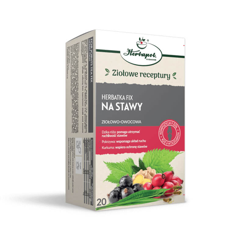 Herbata Na Stawy fix (20 × 2 g) 40 g - Herbapol Kraków