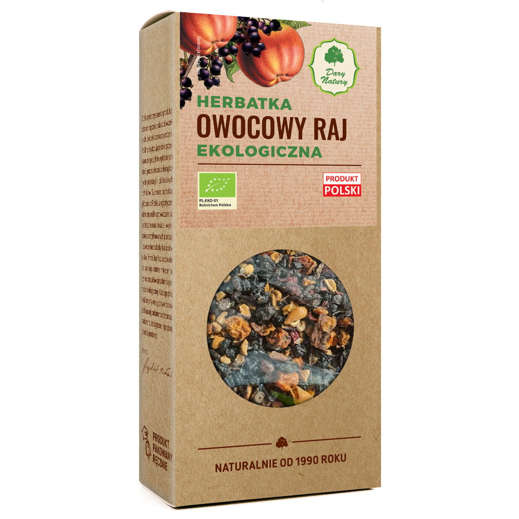 Herbata Owocowy Raj BIO 100 g - Dary Natury