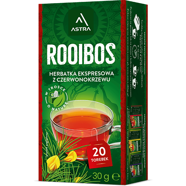 Herbata Rooibos (20 x 1,5 g) 30 g - Astra