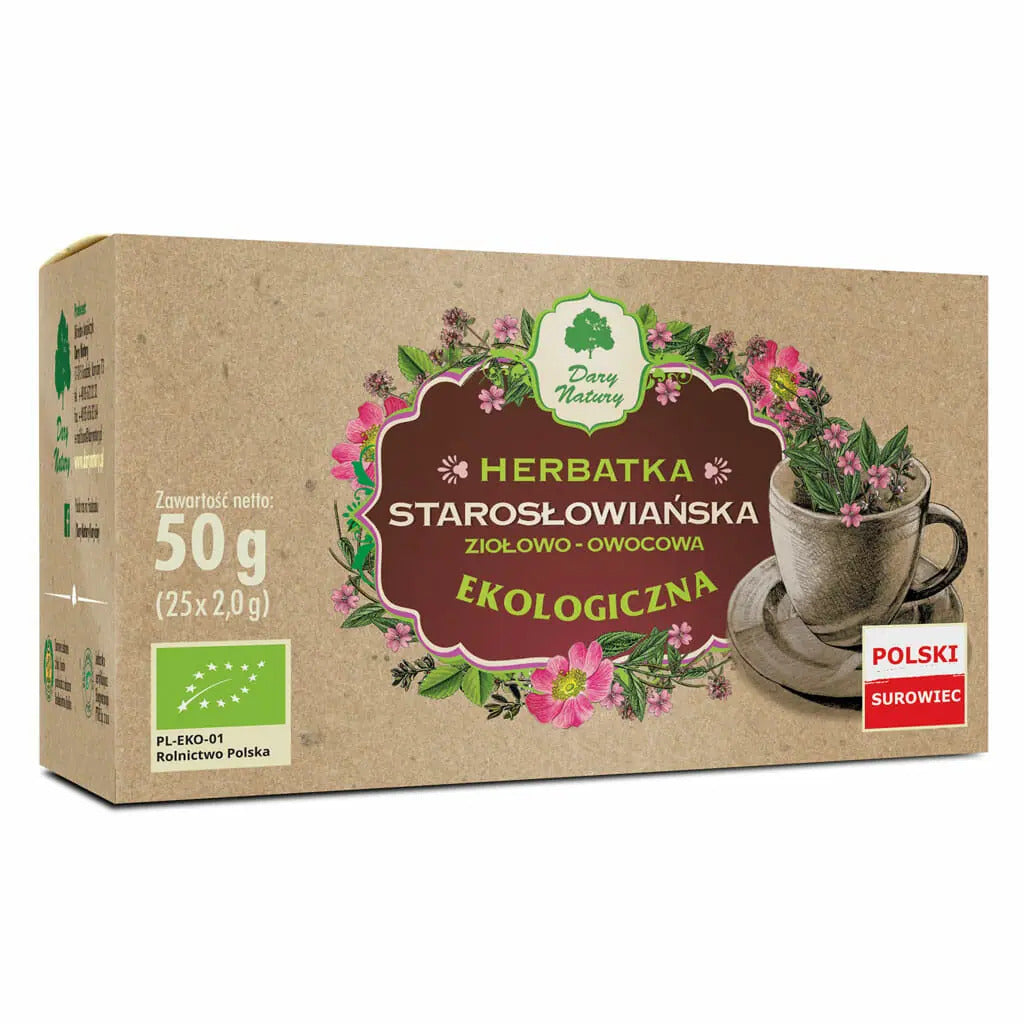 Herbata Starosłowiańska BIO (25 × 2 g) 50 g - Dary Natury