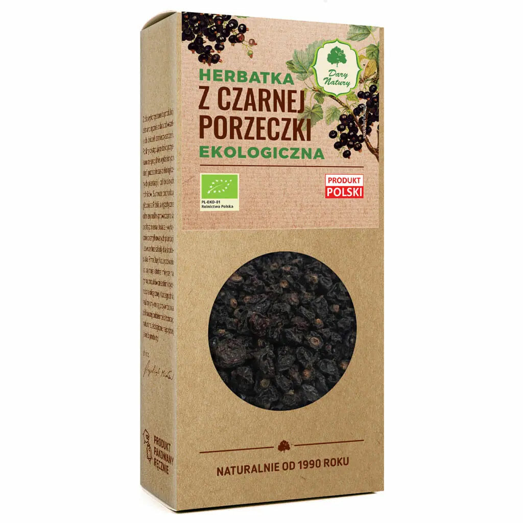 Herbata z Czarnej Porzeczki BIO 100 g - Dary Natury