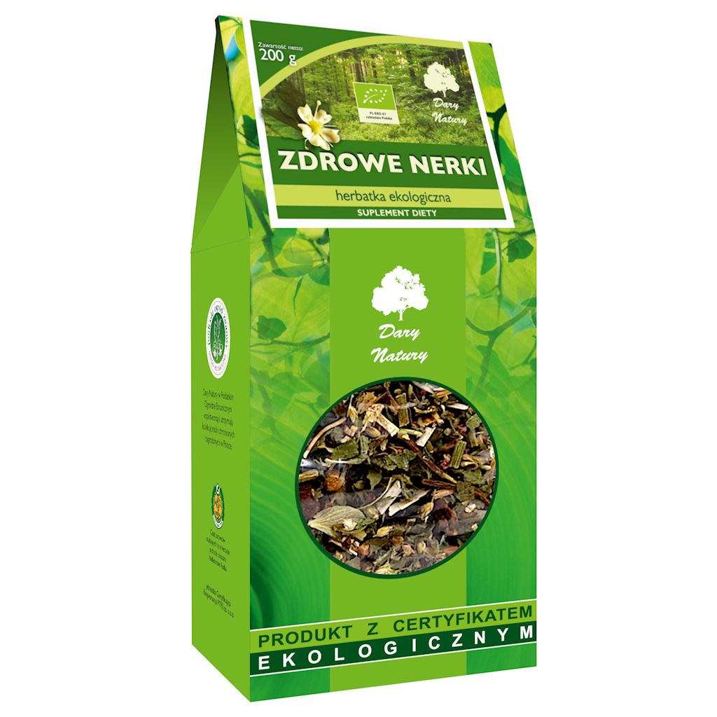 Herbata Zdrowe Nerki BIO 200 g - Dary Natury