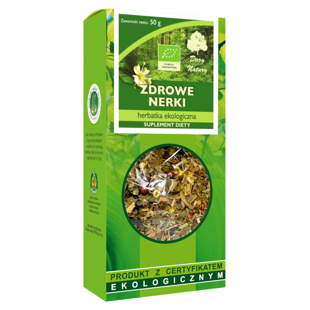Herbata Zdrowe Nerki BIO 50 g - Dary Natury