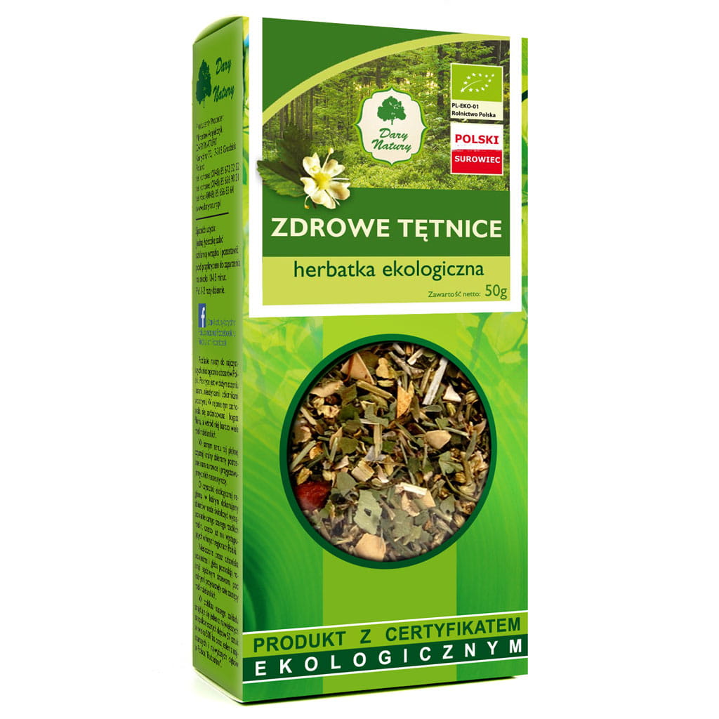 Herbata Zdrowe Tętnice BIO 50 g - Dary Natury