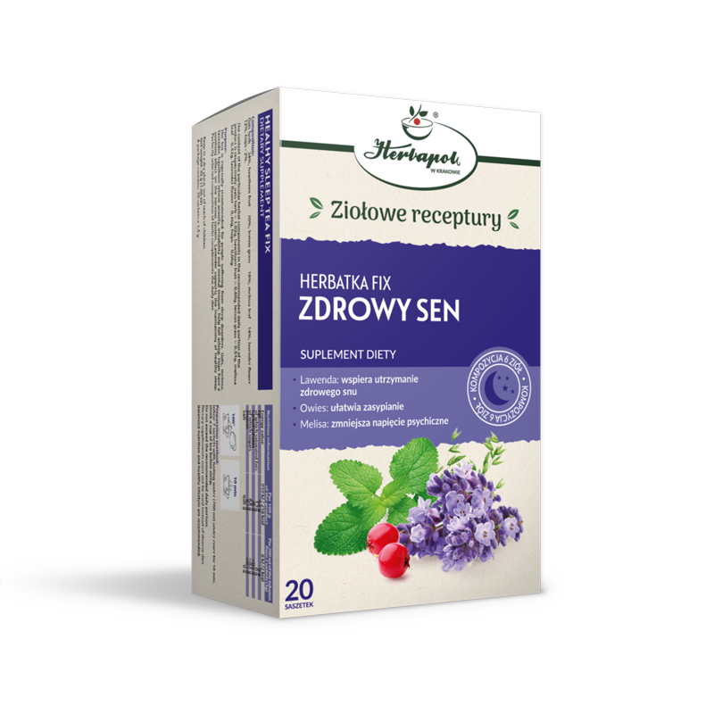 Herbata Zdrowy Sen fix (20 x 1,5 g) 30 g - Herbapol Kraków