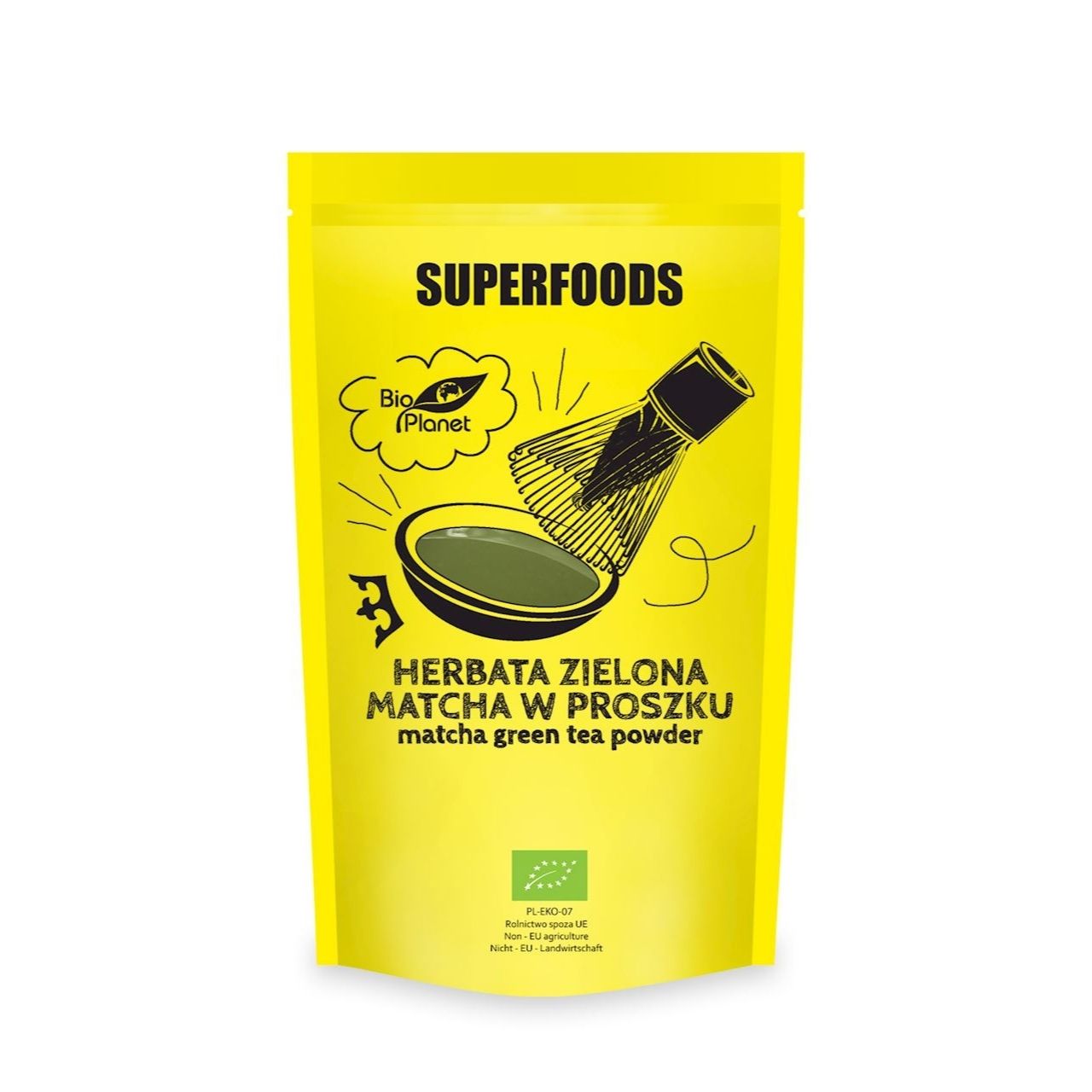 Herbata zielona Matcha w proszku BIO 100 g - Bio Planet