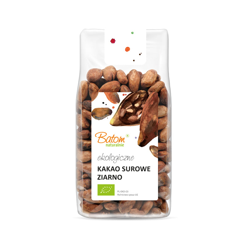 Kakao ziarna surowe BIO 300 g - Batom