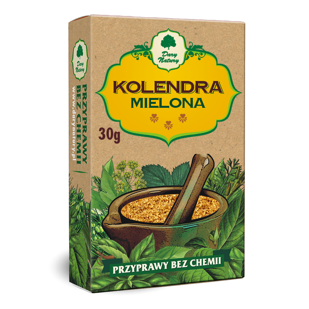 Kolendra mielona 30 g - Dary Natury
