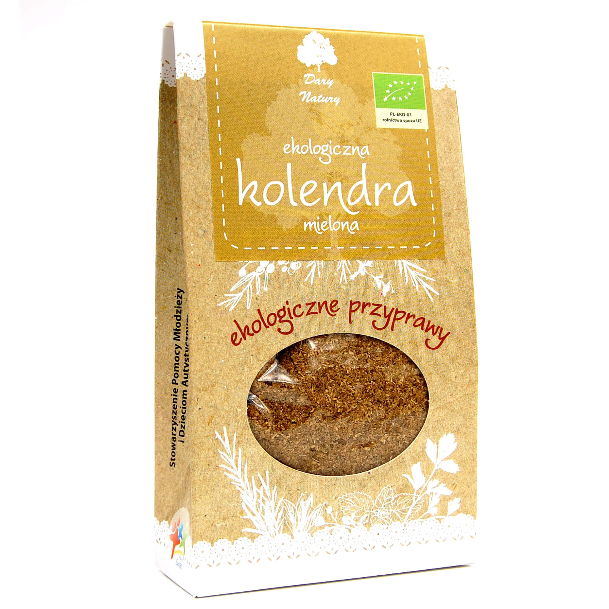 Kolendra mielona BIO 30 g - Dary Natury