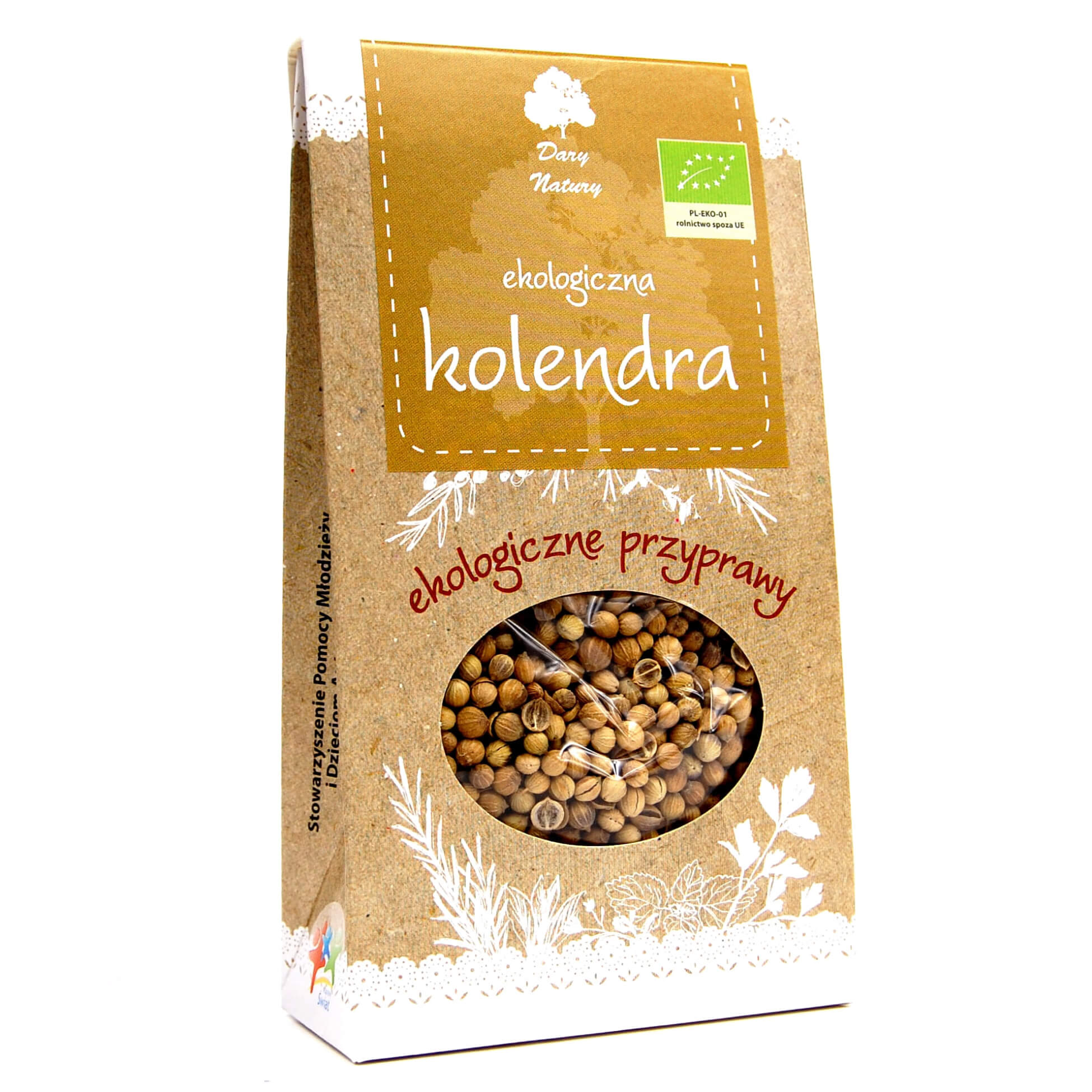 Kolendra ziarno BIO 30 g - Dary Natury