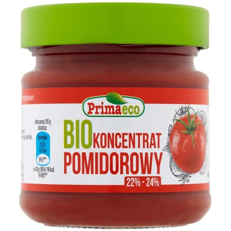 Koncentrat pomidorowy BIO 185 g - Primaeco