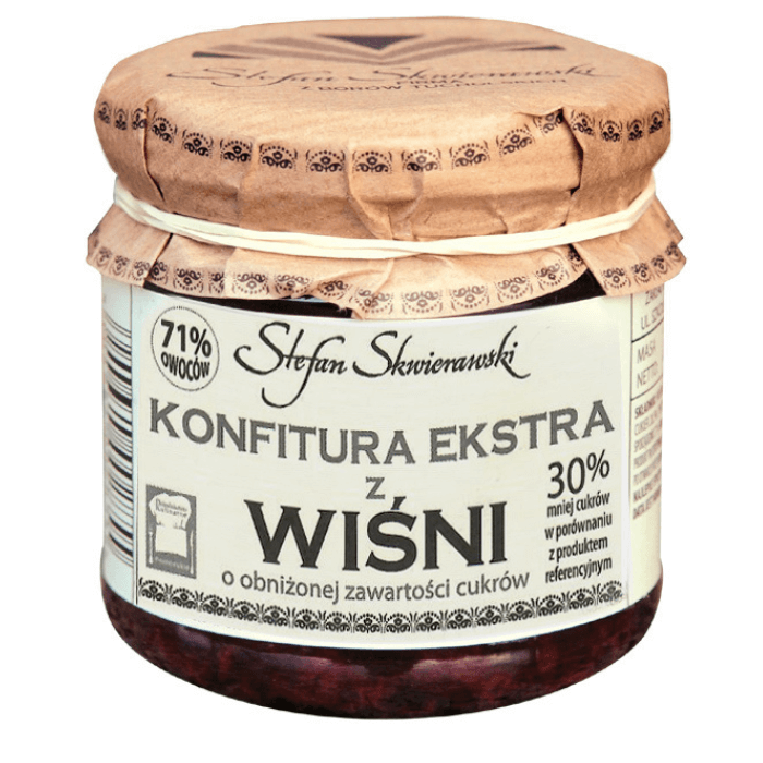 Konfitura z wiśni 200 g - Skwierawski