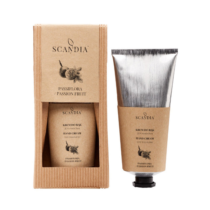 Krem do rąk z masłem Shea 20% Passiflora 70 ml - Scandia Cosmetics