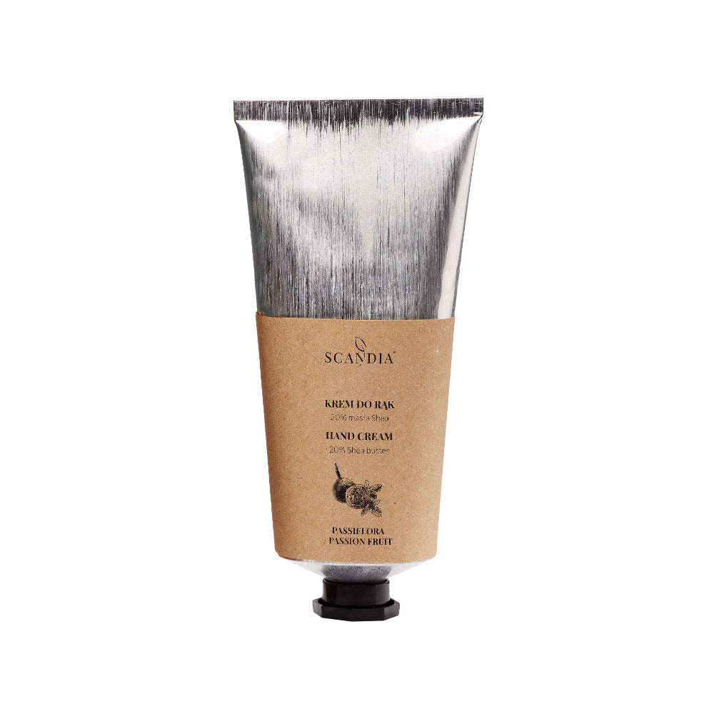 Krem do rąk z masłem Shea 20% Passiflora 70 ml - Scandia Cosmetics