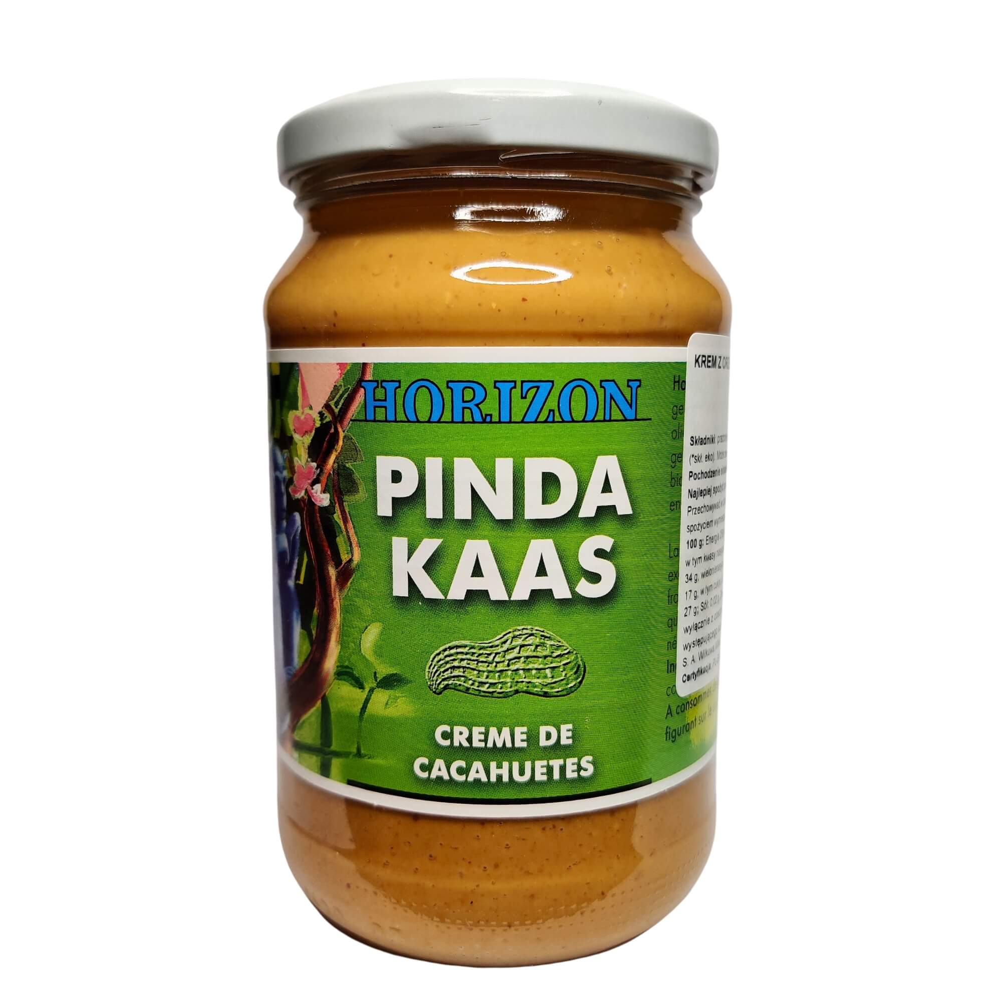 Krem z orzeszków ziemnych BIO 350 g - Horizon