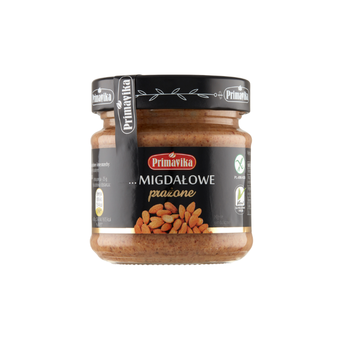 Krem z prażonych migdałów 185 g - Primavika