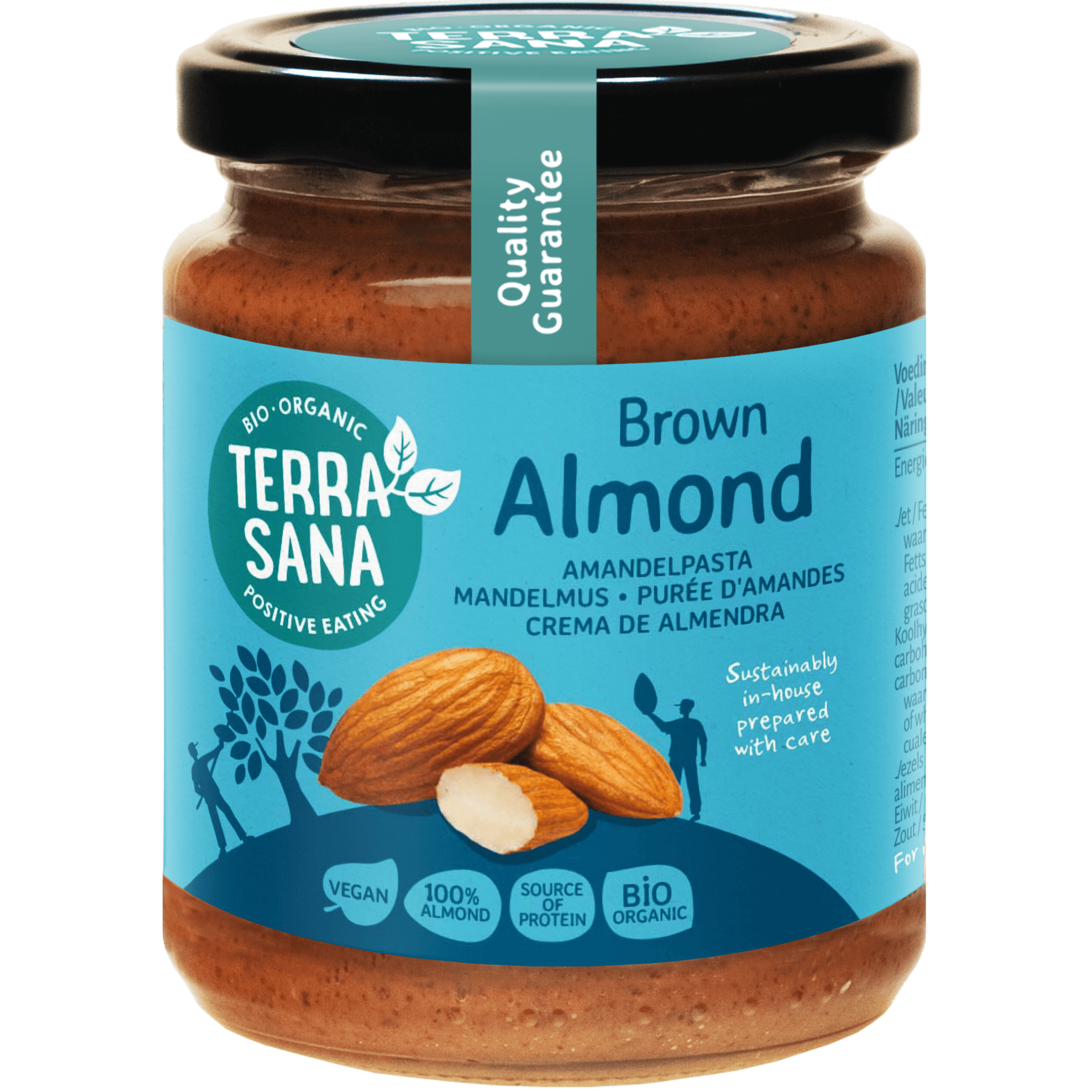 Krem z prażonych migdałów BIO 250 g - Terrasana