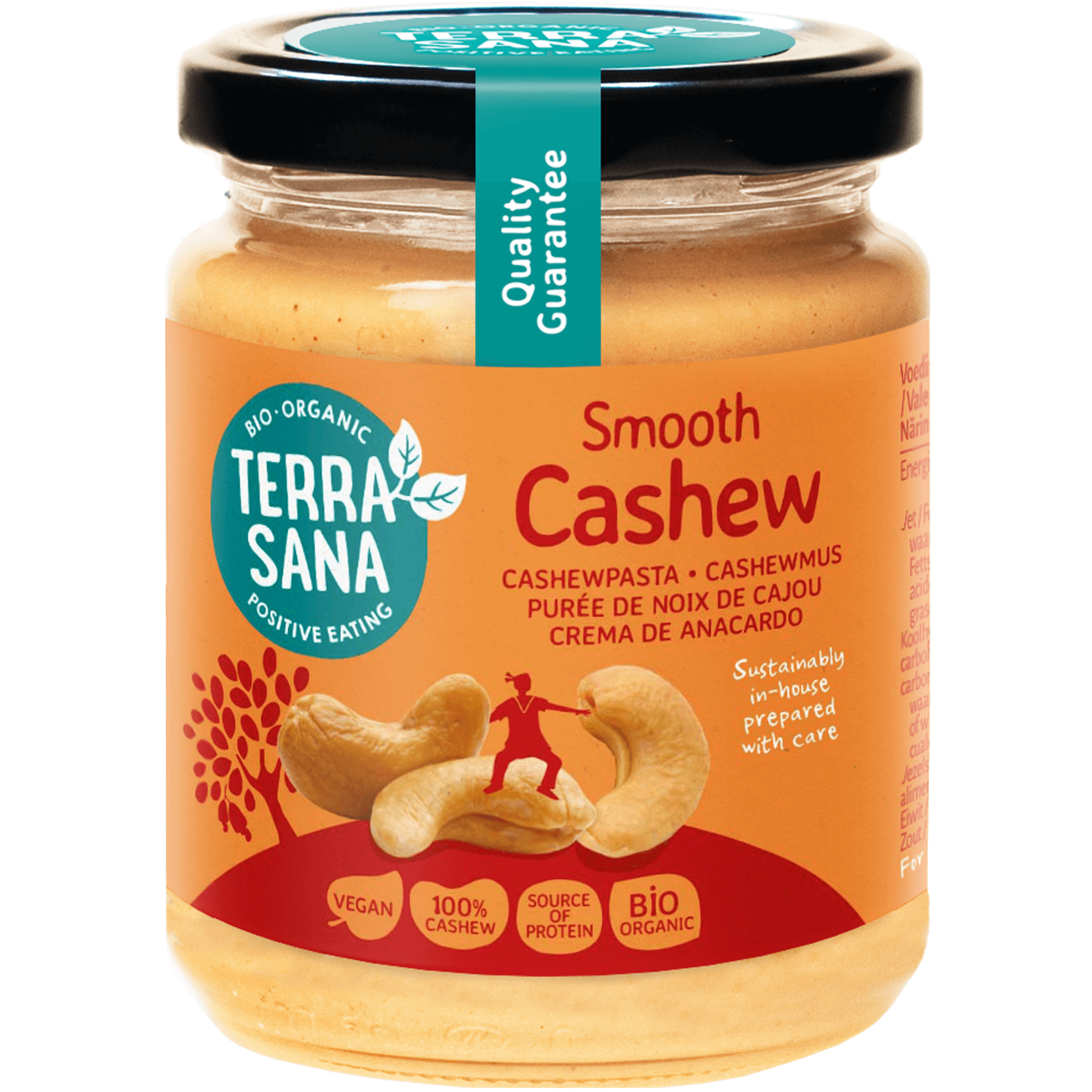 Krem z prażonych orzechów nerkowca BIO 250 g - Terrasana