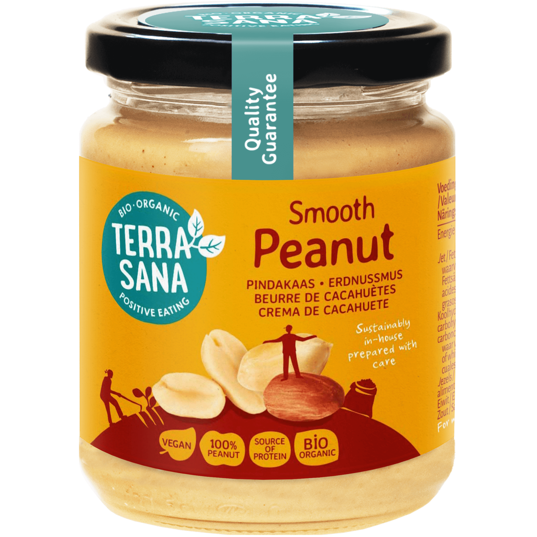 Krem z prażonych orzeszków ziemnych BIO 250 g - Terrasana