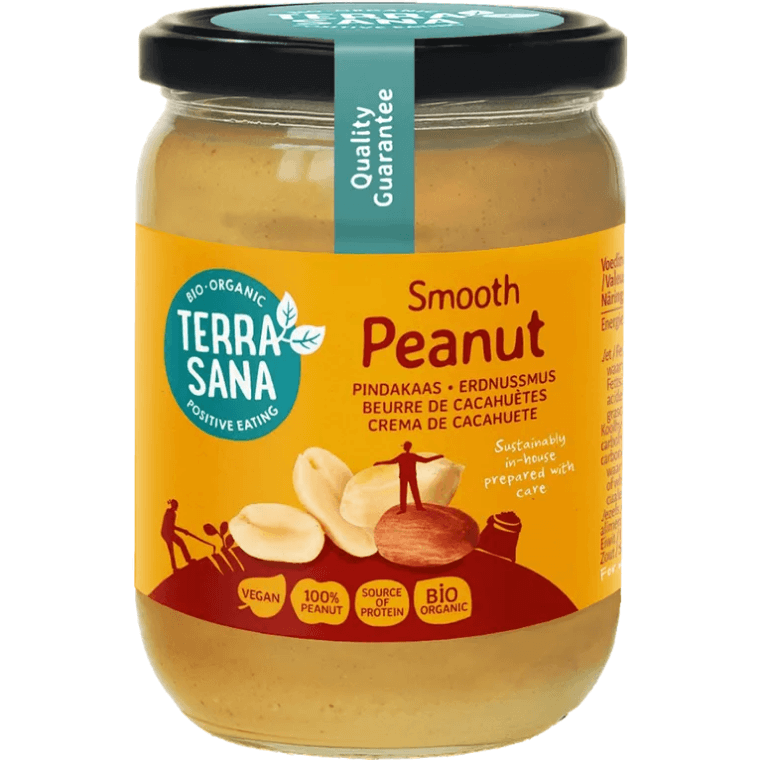 Krem z prażonych orzeszków ziemnych BIO 500 g - Terrasana