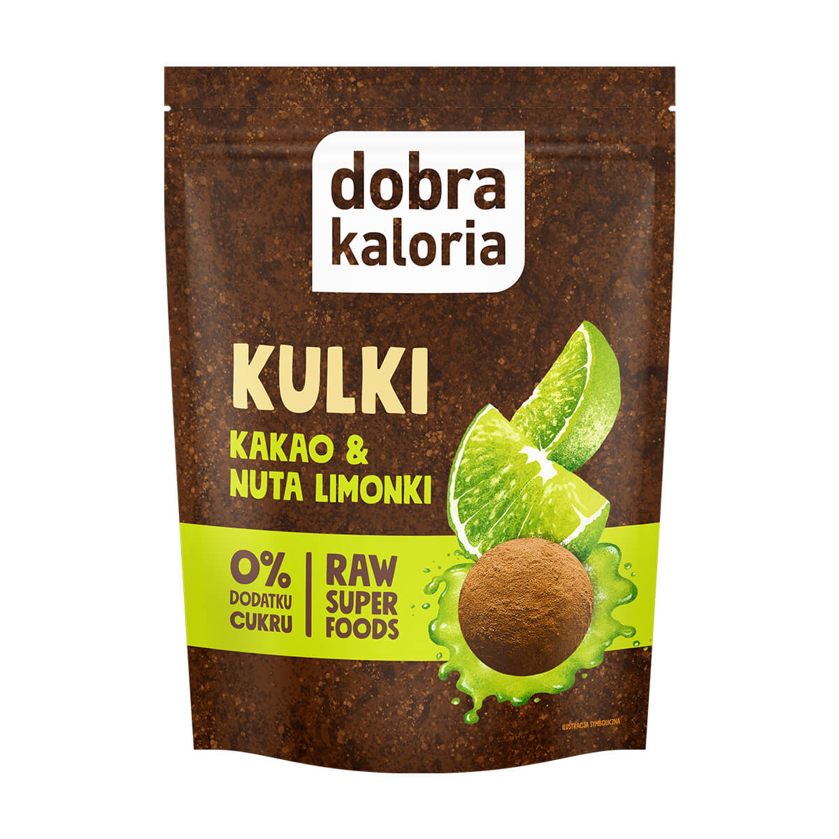 Kulki Mocy Kakao i Nuta Limonki 65 g - Dobra Kaloria