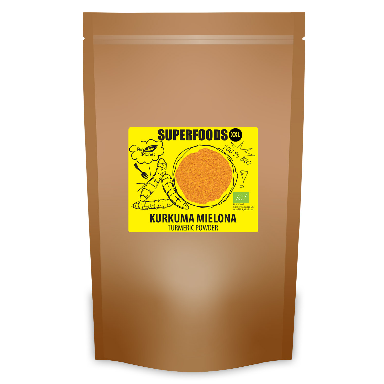 Kurkuma mielona BIO 500 g - Bio Planet