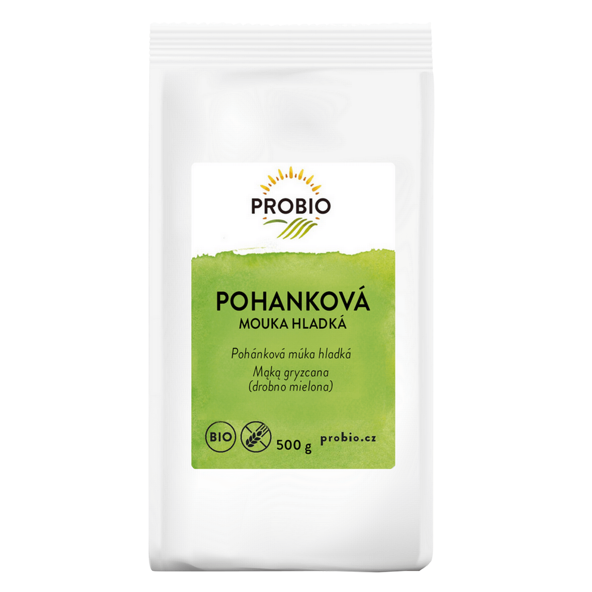 Mąka gryczana (drobno mielona) bezglutenowa BIO 500 g - PROBIO