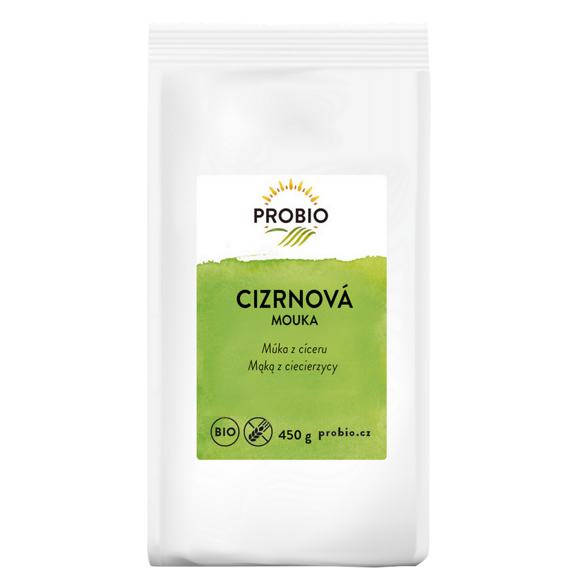 Mąka z ciecierzycy bezglutenowa BIO 450 g - PROBIO