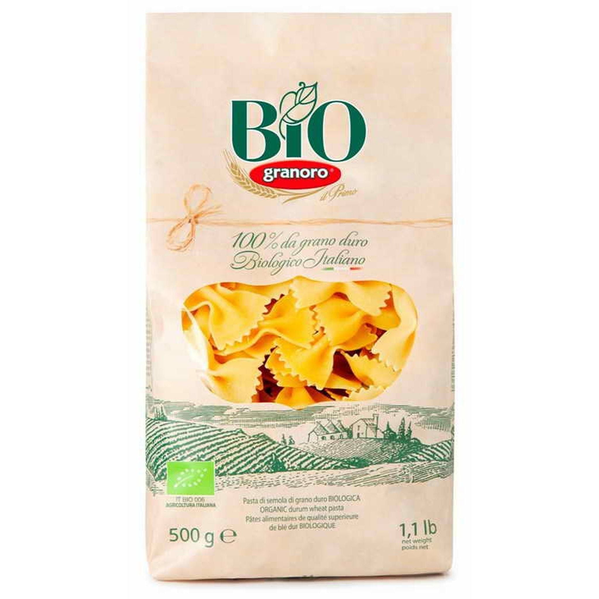 Makaron pszenny farfalle BIO 500 g - Granoro