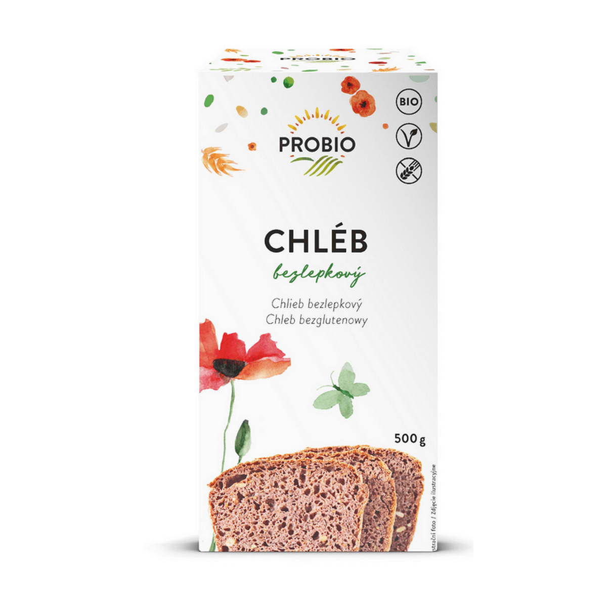 Mieszanka do wypieku chleba bezglutenowa BIO 500 g - PROBIO