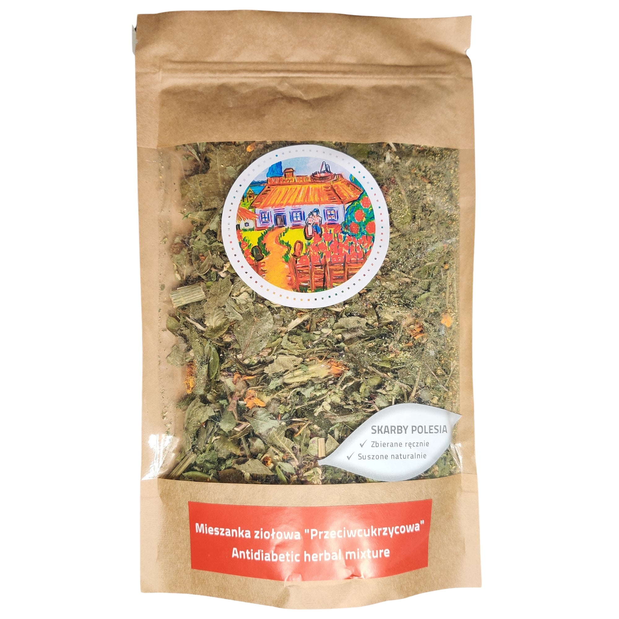 Mieszanka ziołowa "Przeciwcukrzycowa" 50 g - Skarby Polesia