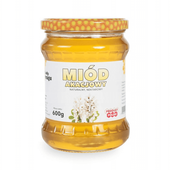 Miód akacjowy 600 g - Miody Ceremuga