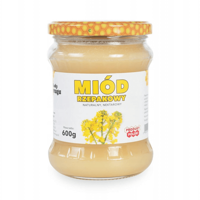 Miód rzepakowy 600 g - Miody Ceremuga