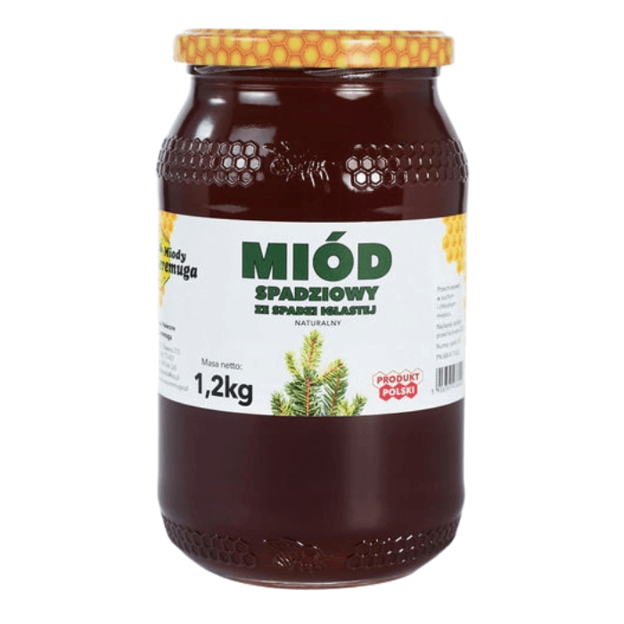 Miód spadziowy 1,2 kg - Miody Ceremuga