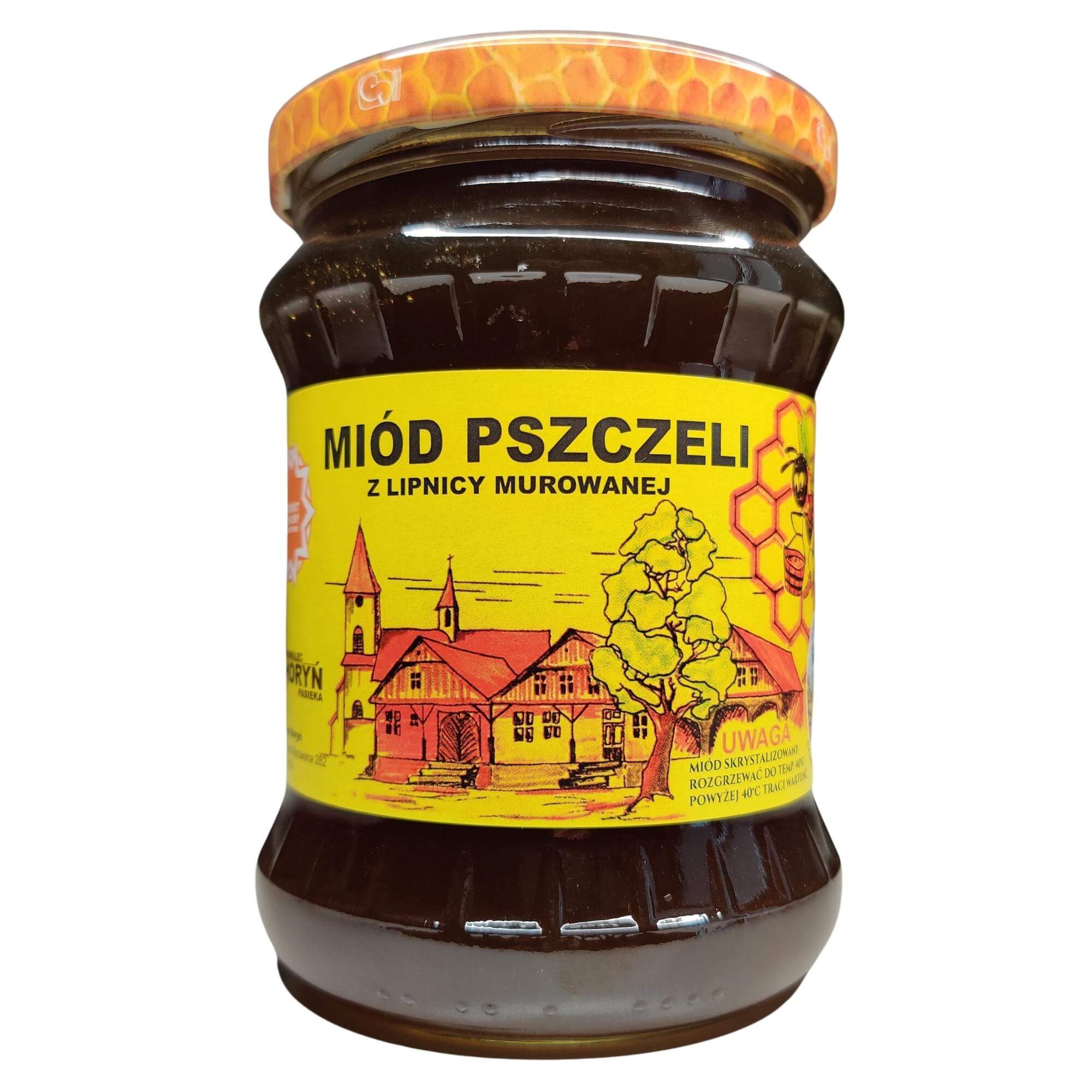 Miód spadziowy 650 g - Pasieka Horyń