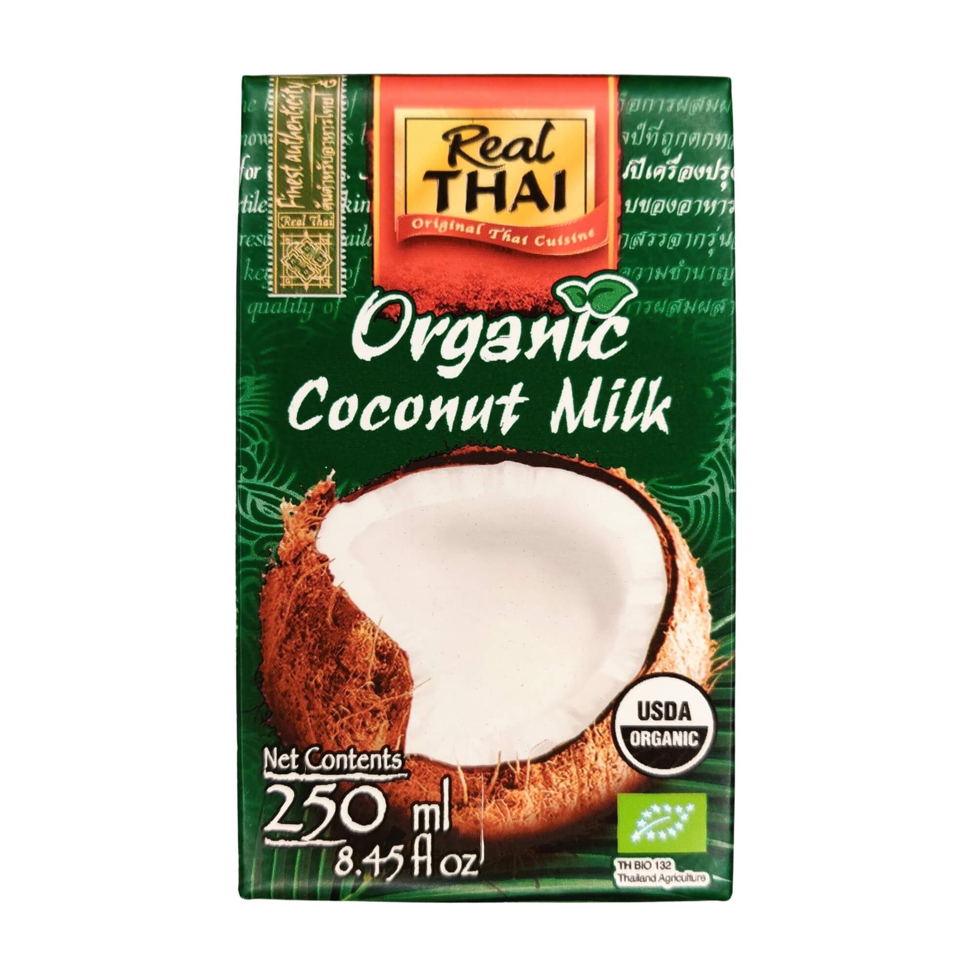 Mleko kokosowe BIO 250 ml - Real Thai