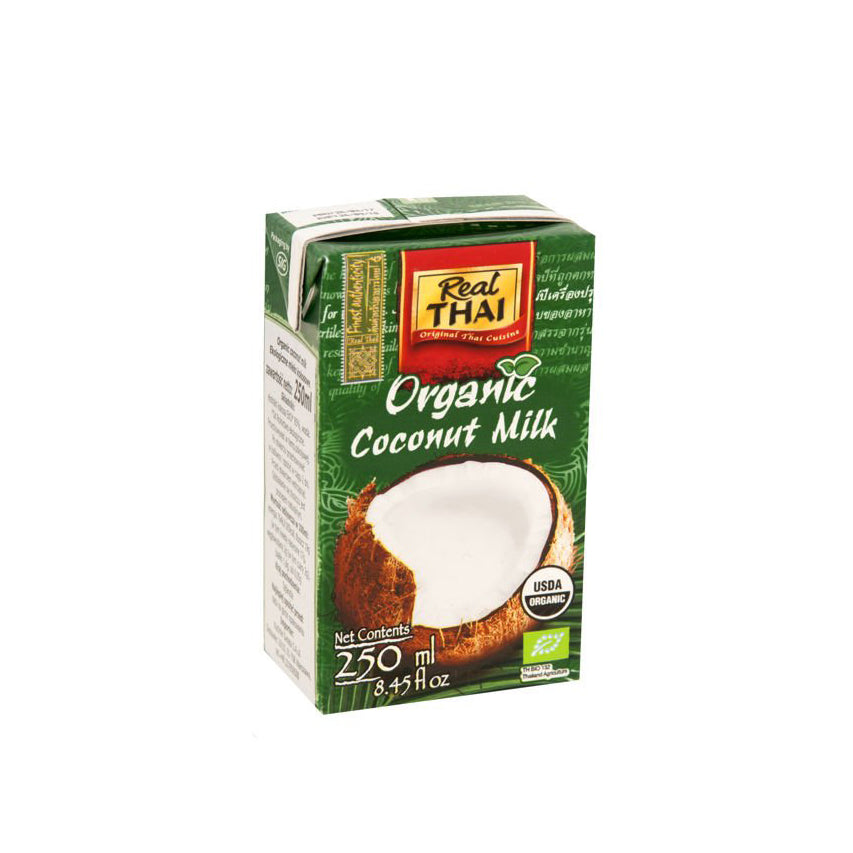 Mleko kokosowe BIO 250 ml - Real Thai