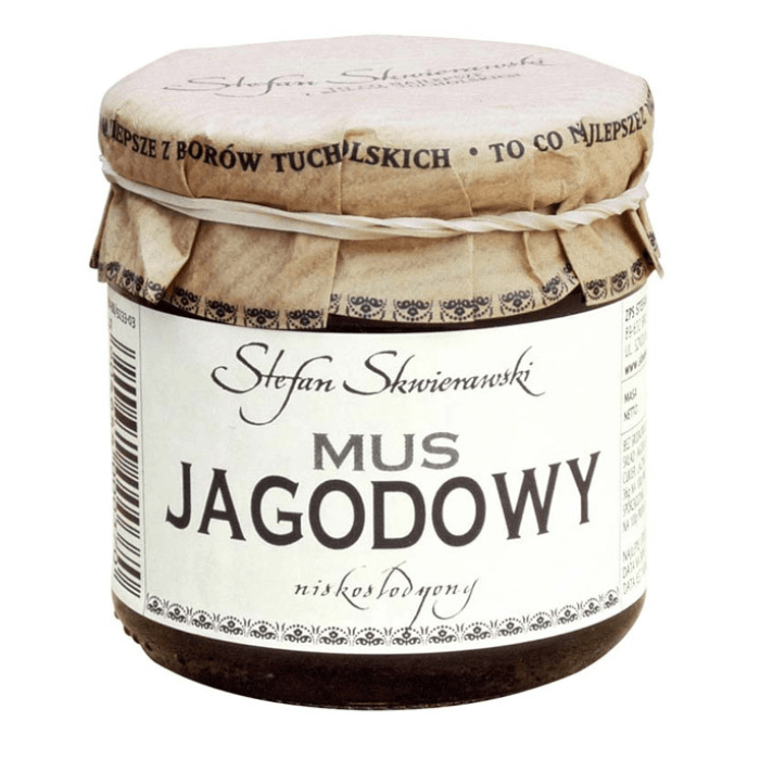 Mus jagodowy 200 g - Skwierawski