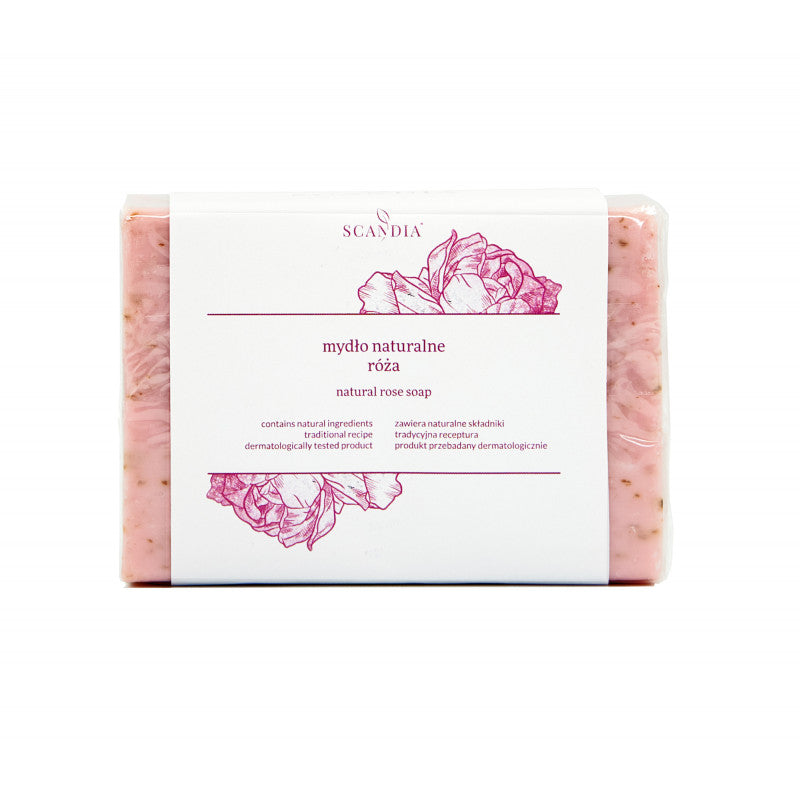Mydło różane 250 g - Scandia Cosmetics