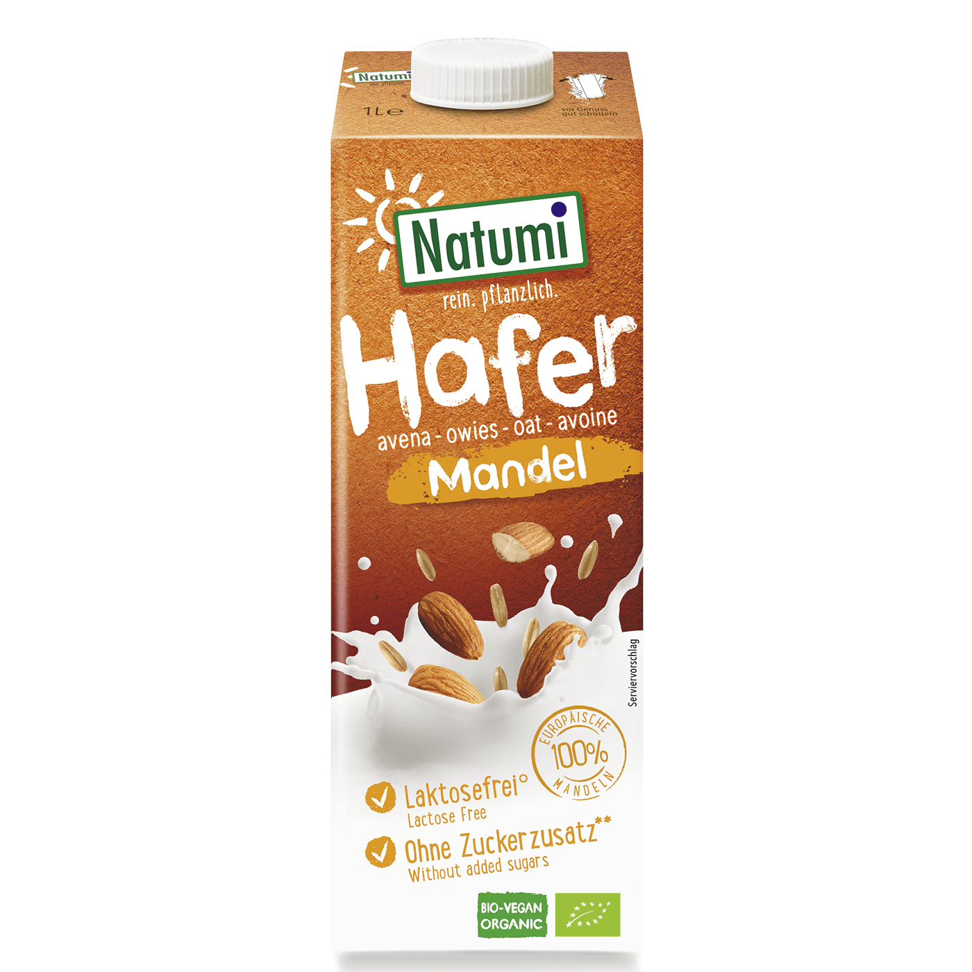 Napój owsiano-migdałowy bez dodatku cukru BIO 1 L - Natumi