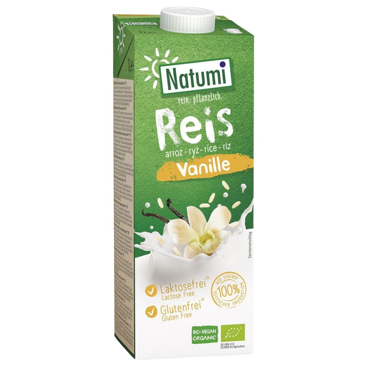Napój ryżowo-waniliowy bez dodatku cukru BIO 1 L - Natumi