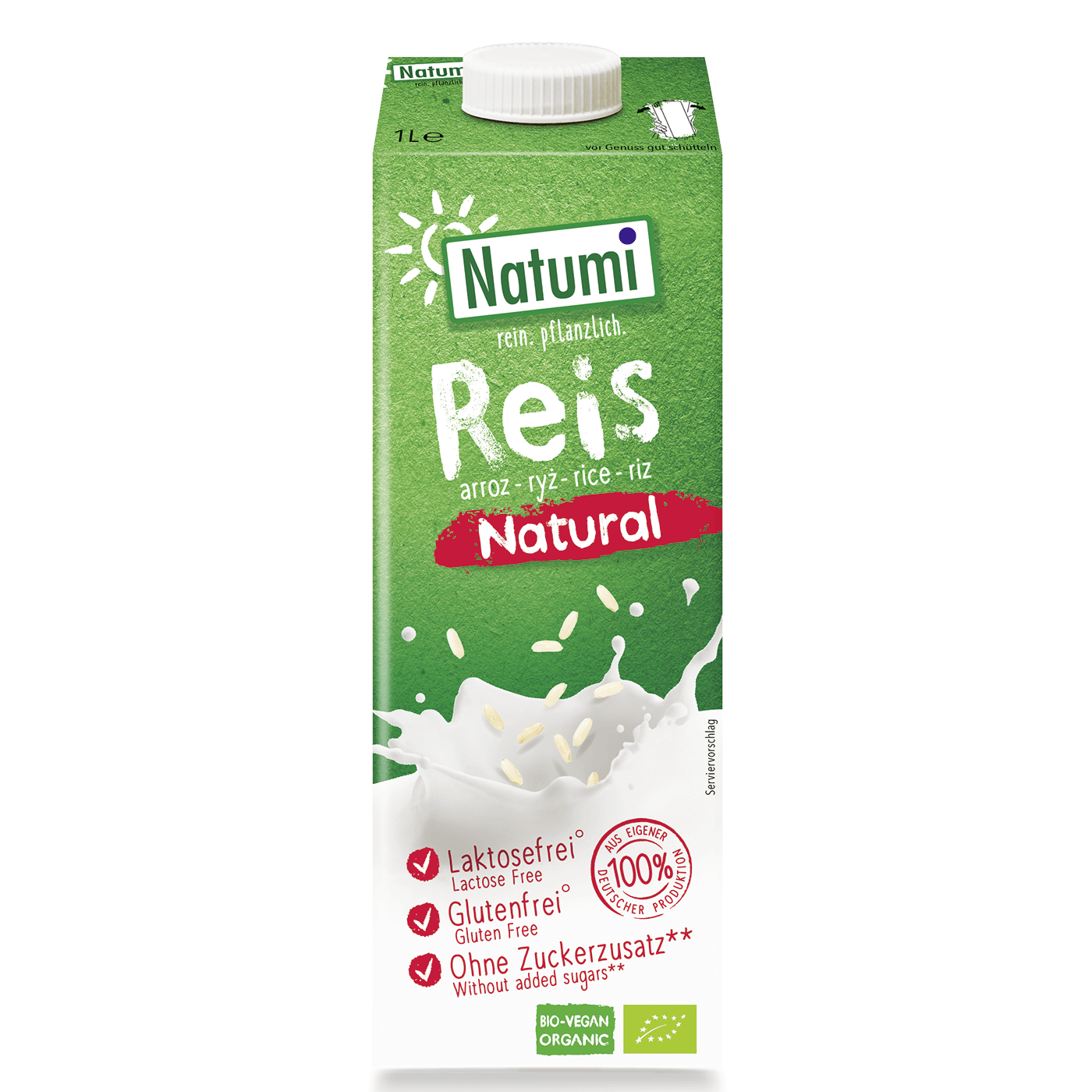 Napój ryżowy bez dodatku cukru BIO 1 L - Natumi