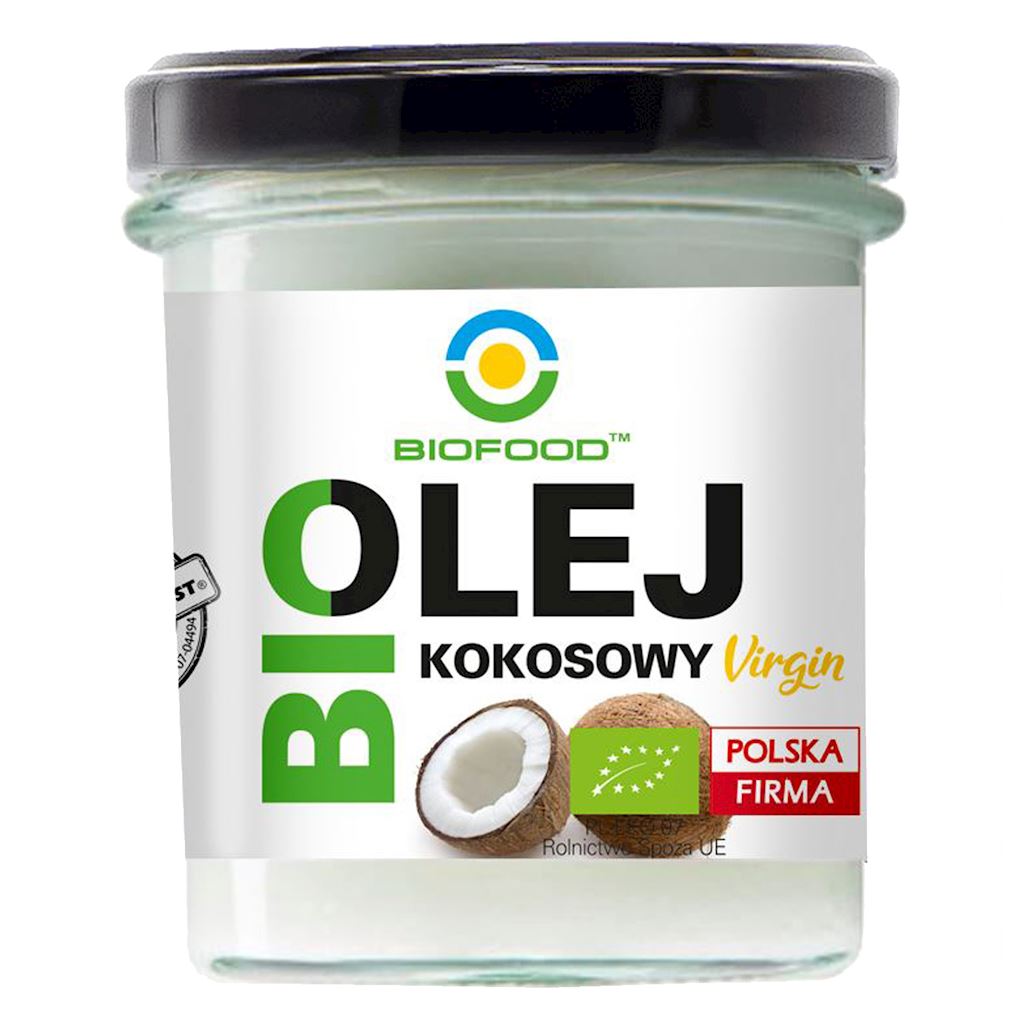 Olej kokosowy virgin BIO 260 ml - Bio Food