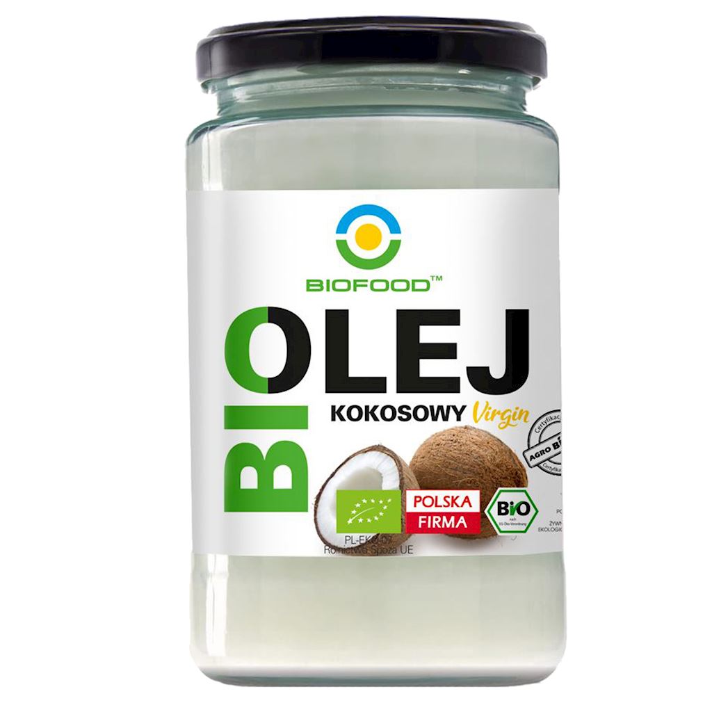 Olej kokosowy virgin BIO 670 ml - Bio Food