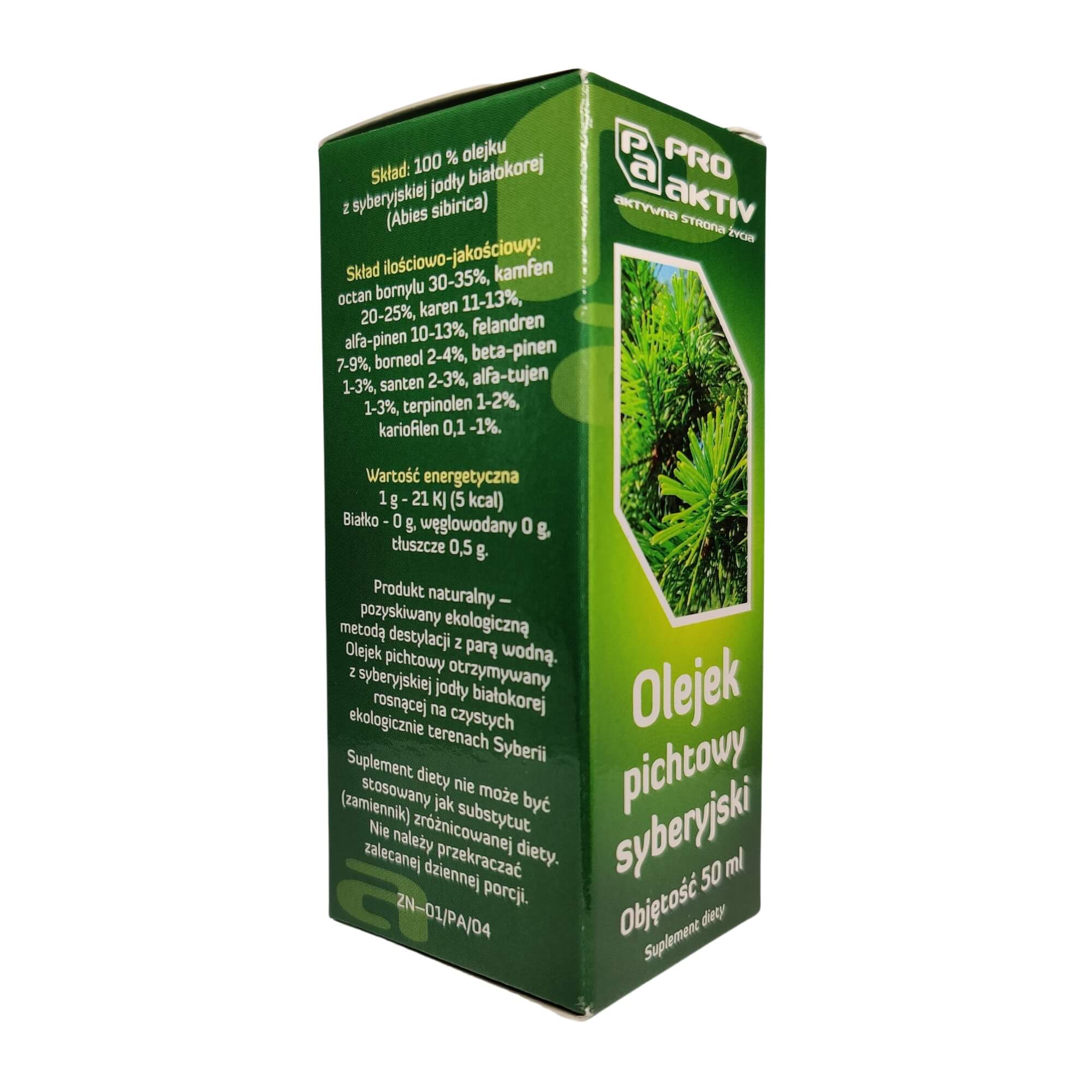 Olejek pichtowy Pro Aktiv