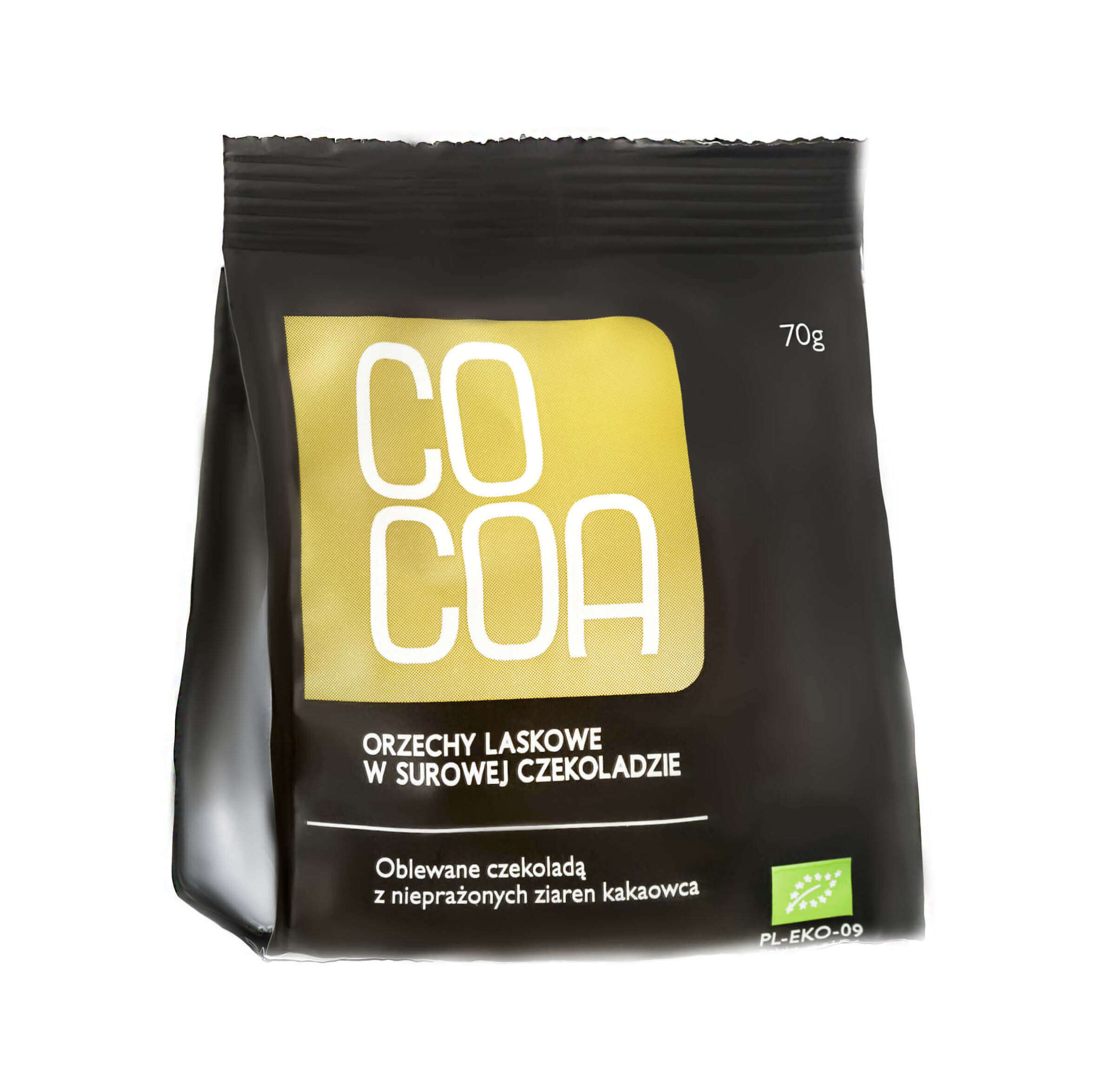 Orzechy laskowe w surowej czekoladzie BIO 70 g - Cocoa