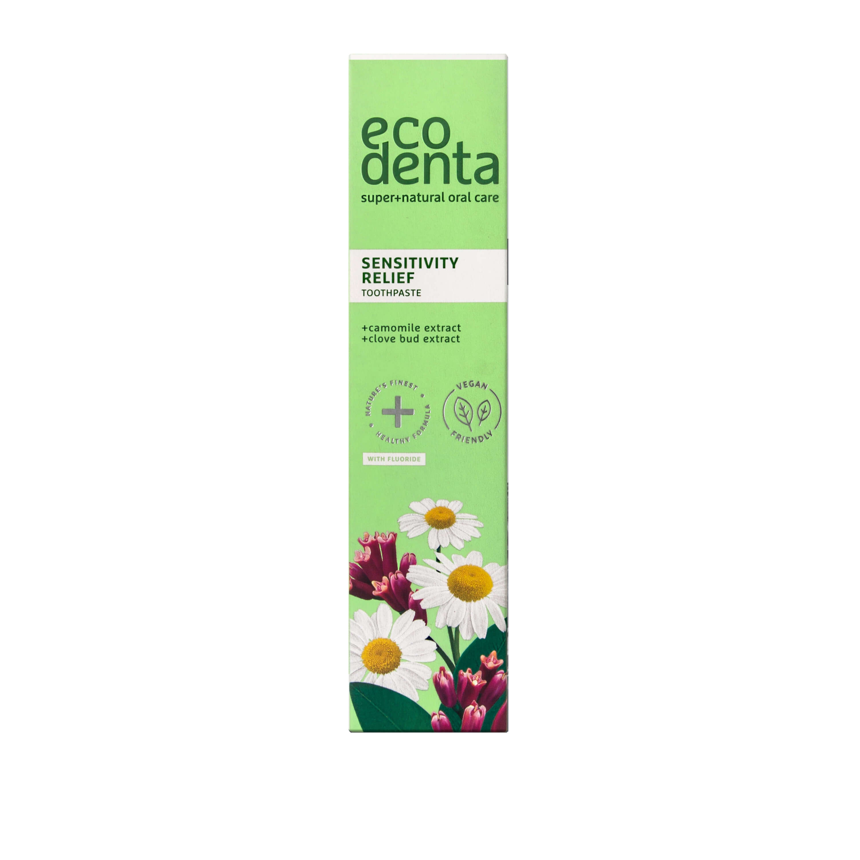 Pasta do zębów wrażliwych z rumiankiem i goździkiem (Sensitivity Relief) 100 ml - Ecodenta